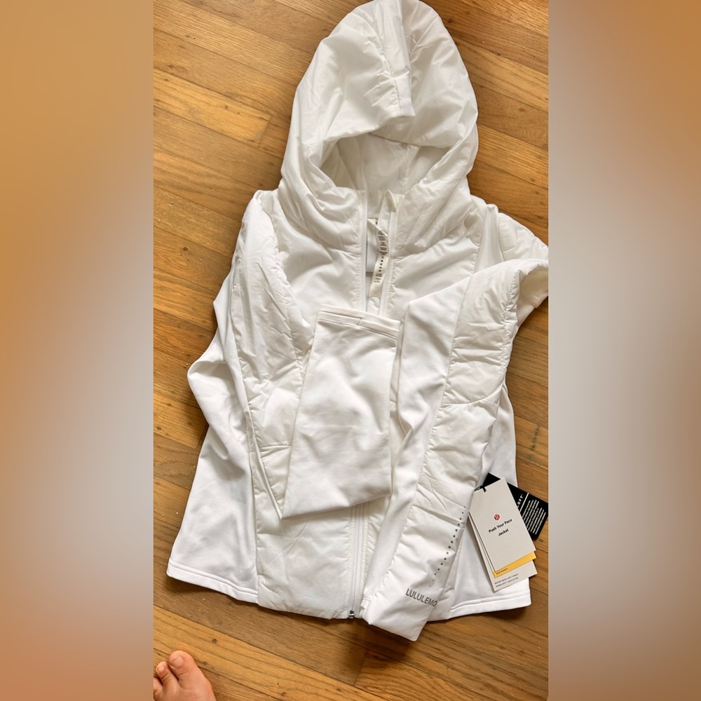 lululemon athletica White Utility Jacket - Picture 8 of 9